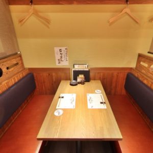 のどぐろ専門銀座中俣のテーブル席2