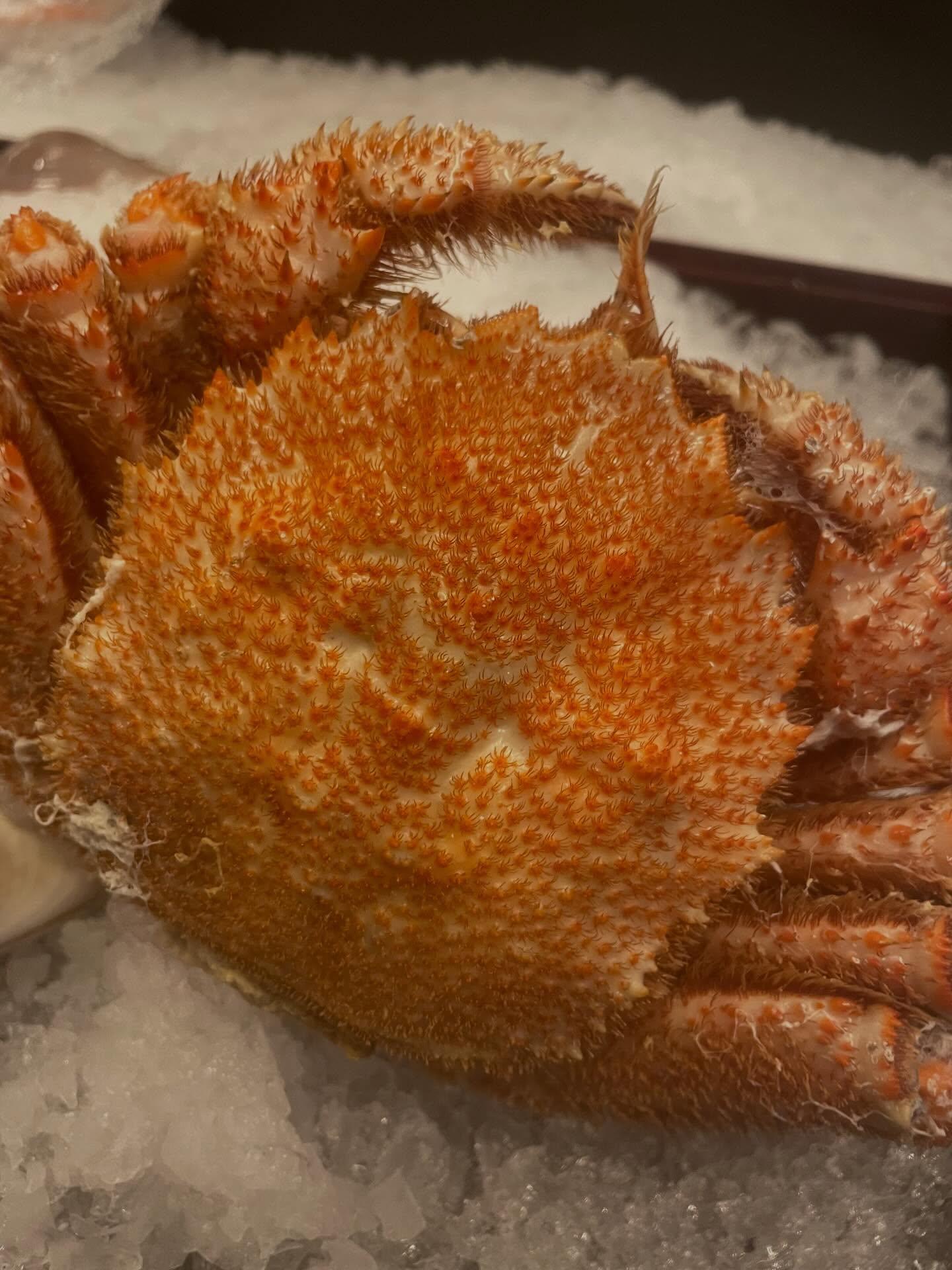 【本日も“蟹”ご用意ございます】