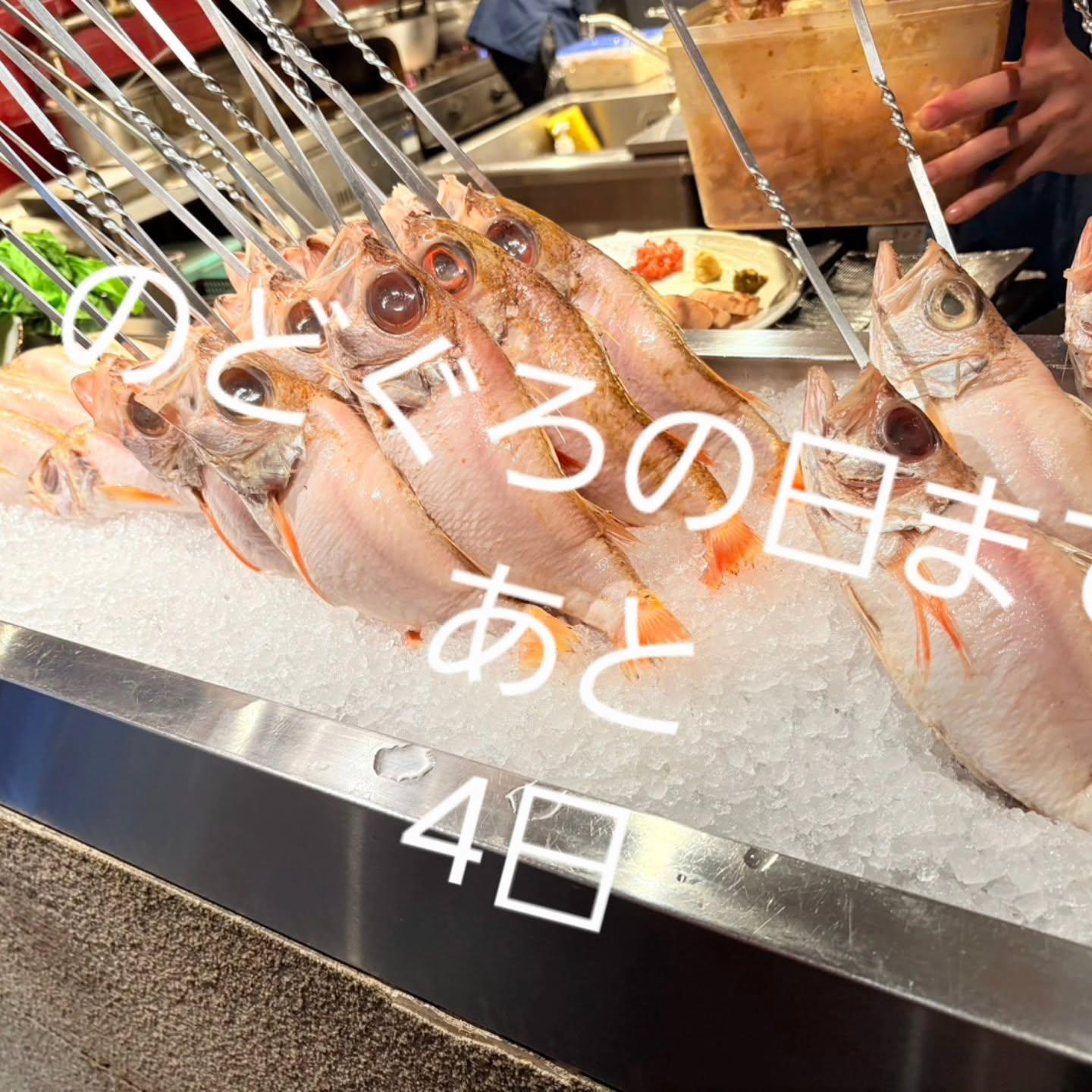 のどぐろの中俣築地です!